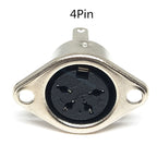 5/10Pcs Keyboard Socket DIN S Terminal Connector Female Jack Mount Adapter 3P 4P 5P 6P 7P 8P Computer MIDI Cable Solder Adapter