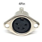 5/10Pcs Keyboard Socket DIN S Terminal Connector Female Jack Mount Adapter 3P 4P 5P 6P 7P 8P Computer MIDI Cable Solder Adapter