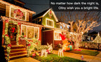 330LED Outdoor Led Solar String Lights Fairy Light Solar Powered Garland Lights 8 Mode 33m Garden Wedding Decoration Waterproof