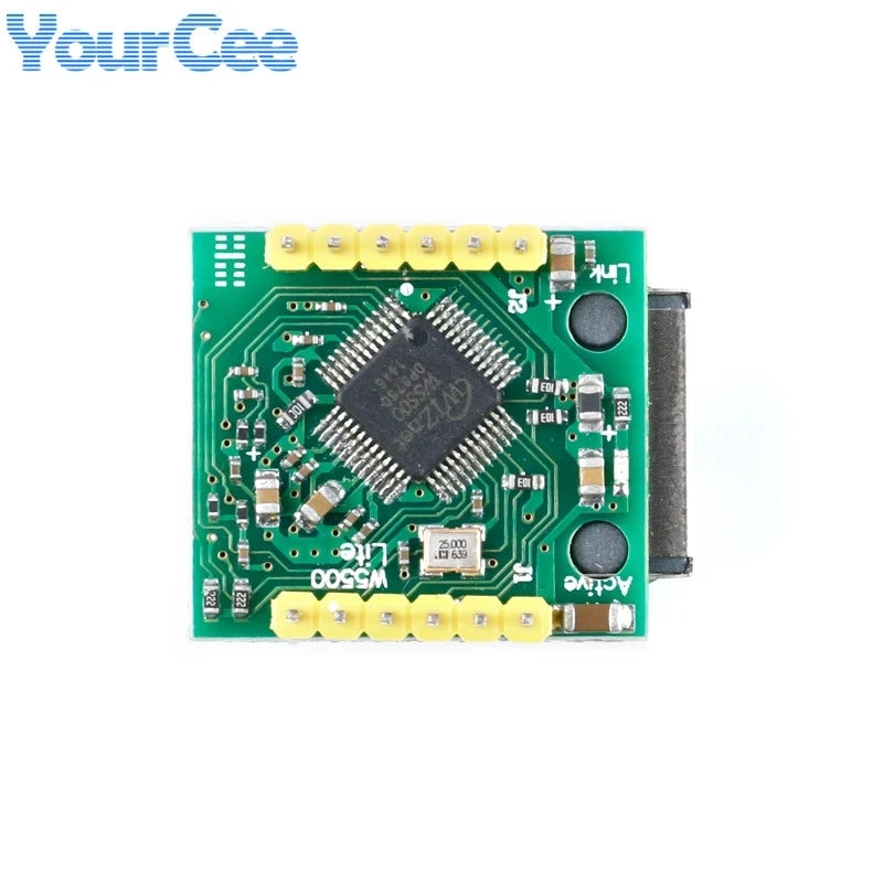 2pcs/1pc W5500 USR-ES1 SPI to LAN Ethernet Converter Board Module TCP IP 51 STM32 Microcontroller WIZ820io RC5 W5100 For Arduino