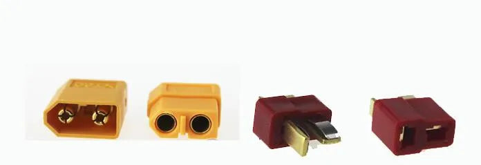 Amass Adapter XT60 to XT90 EC5 EC3 TRX T Deans XT30U Female Male Connectors 4.0mm Banana Plug RC Lipo Battery Control Parts DIY