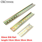 Universal Type C45 DIN Rail Terminal Blocks Relay Contactor  AC Contactor Lead Guide Rail Way 35mm wide 7.5mm high