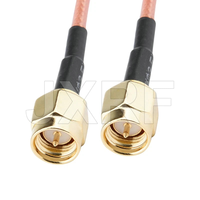 Factory Sales RF Coaxial Cable SMA to SMA Connector SMA Male to RP-SMA Male Jack RG316 Pigtail Cable 15cm