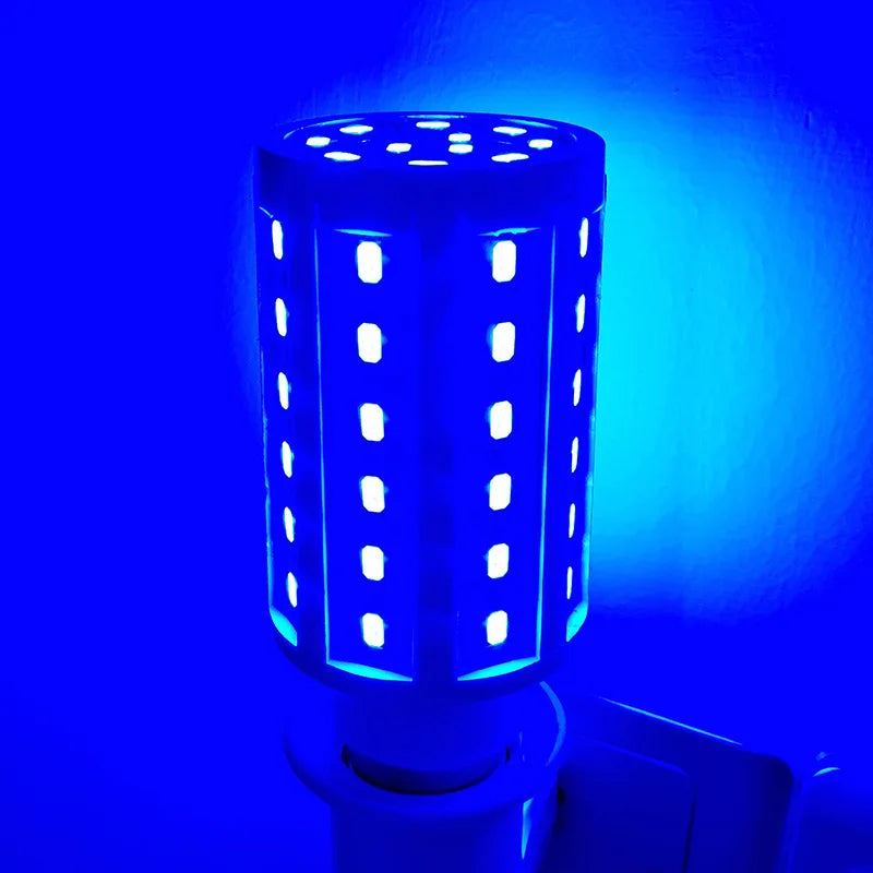 5W 10W 15W 20W E27 LED Bulb SMD5730 Corn Bulb Lamps Red Yellow Bule Pink Green Garden Lawn Landscape Decorative Light Bulbs