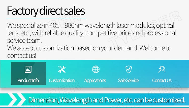 Focusable 18x65mm 520nm Green Dot Laser Module Diode for Heat Press Screen Printing Alignment Sawmill Wood Fabric Cutting Cutter
