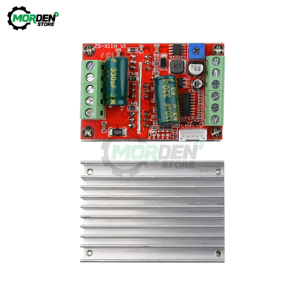 DC 6-60V 400W BLDC Three Phase DC Brushless Motor Controller PWM Hall Motor Control Driver Board 12V 24V 48V