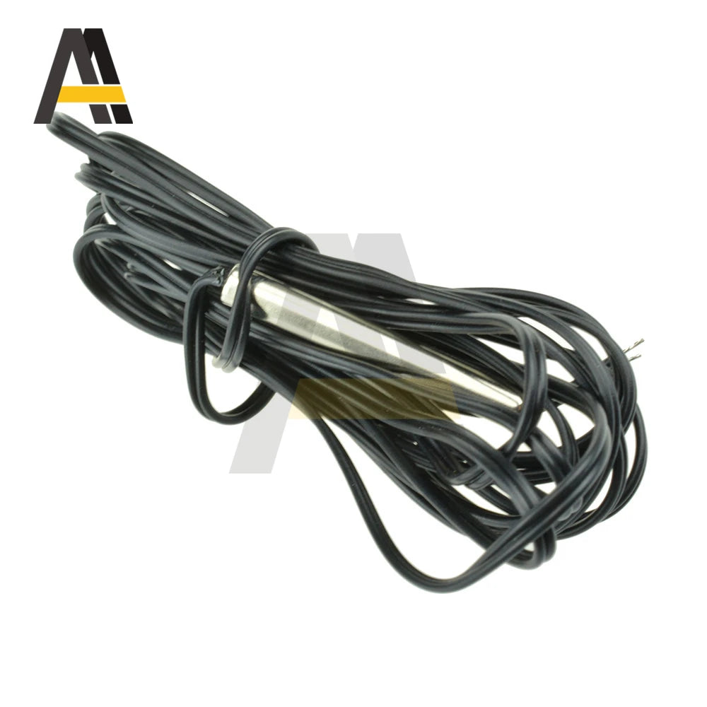 Temperature Sensing Probe MF58 3950 3435 NTC/PTC  Wire High Temperature Thermistor 10K 1% 0.3M/1M Accuracy Temperature Sensor