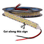12V 24V LED Strip SMD 2835 Flexible LED Tape 5M 120 240 480Leds/m Waterproof Ribbon Diode Room Decor Warm Natural Cool White