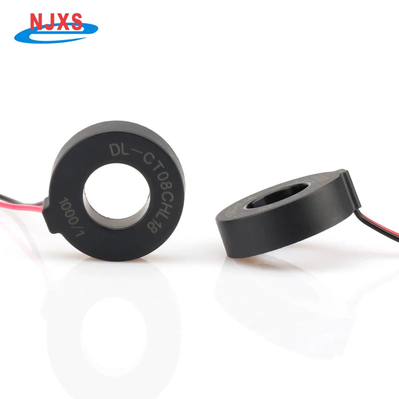 NJXSE DL-CT08CHL18 Micro Precision Current Transformer 1000/1 2000/1 10A 20A 30A 50A 100A AC High Quality Current Transformer CT