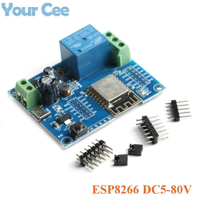 ESP8266 1/2/4/8/16 Channel Way Wireless Relay Module AC/DC ESP ESP-12F WIFI Development Board