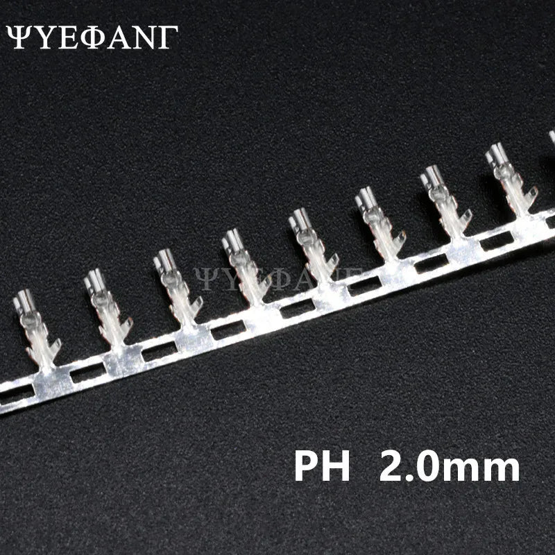 100Pcs PH2.0 Female Crimp Terminal Metal Pins For JST PH 2.0mm Pitch Socket Wire Cable Connector