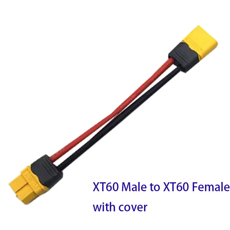 XT30 XT60 XT90 XT90S EC2 EC3 EC5 Tamiya MPX Deans JST Male to Female Extension Cable Wire 14awg 10/15cm for RC Battery Charger