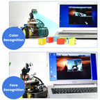 Keyestudio Raspberry Pi 4WD Robot Car Kit  5 Megapixels Camera Module Python Programming DIY Projects Kit For Raspberry Pi 4B