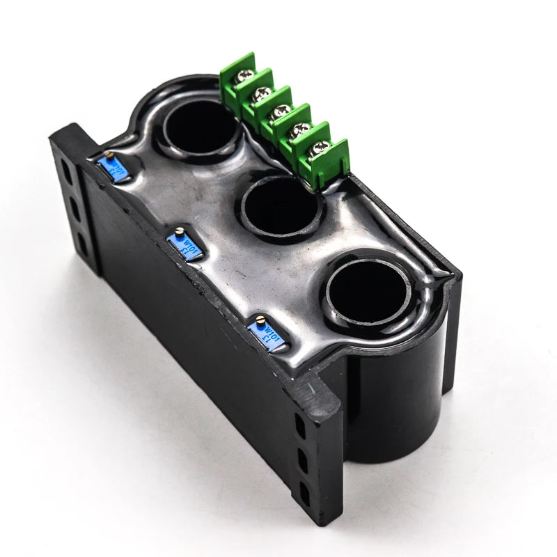 3 phase current transducer three phase current transmitter sensor 5A analog output 4-20mA/0-20mA/0-5V