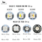 WS2812B LED Individually Addressable WS2811 IC SK6812 RGBCW,RGBWW,RFBNW Led Heatsink 5050SMD RGB/RGBW Built-In DC5V 10~100Pcs