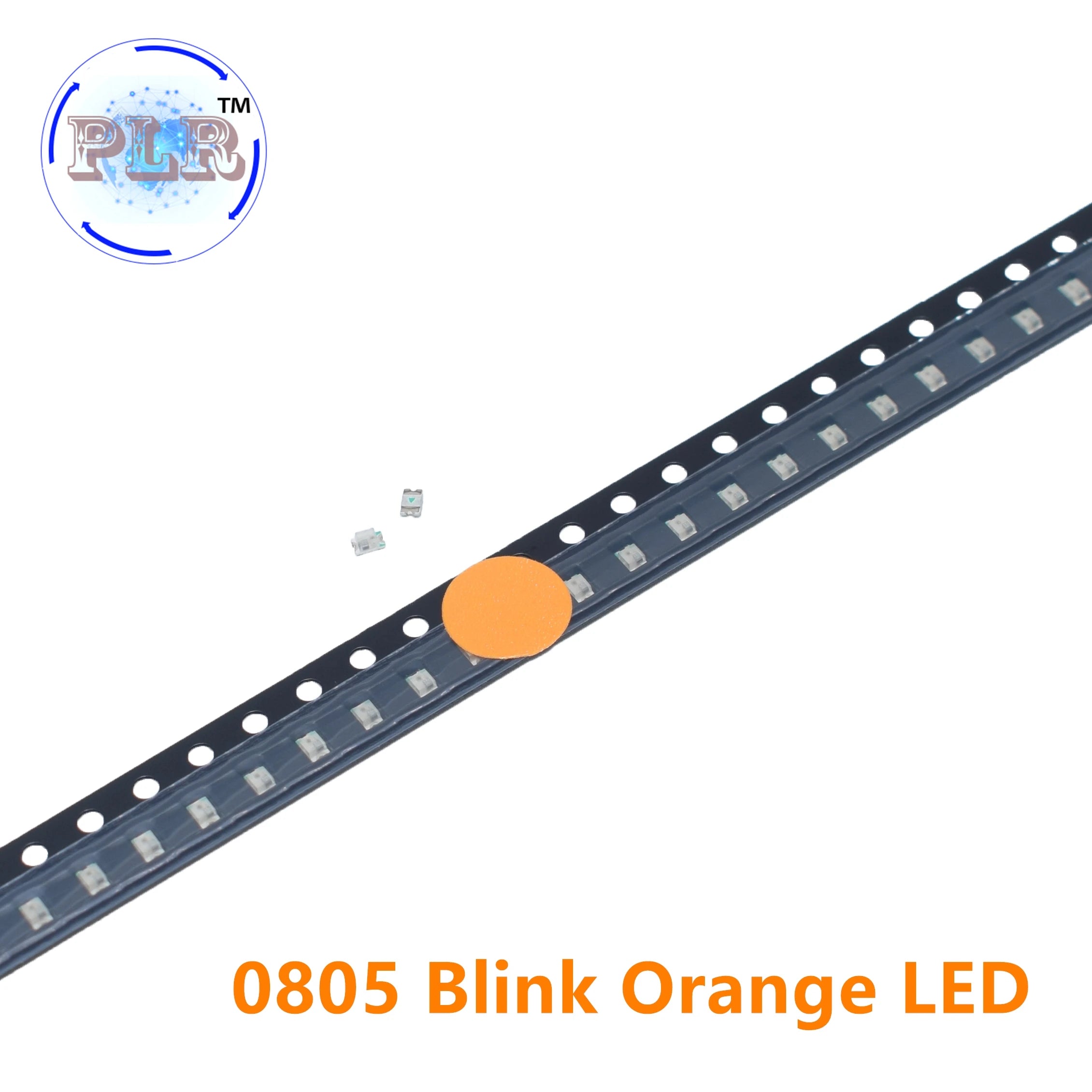 100pcs 0805 Flash LED SMD Diodes White RED Blue Green Yellow Orange RGB PLR Emitting Alto Brilho 0805 Blink Color Change