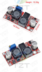 TZT 1/3PCS Boost Buck DC-DC Adjustable Step Up Converter XL6009 Power Supply Module 20W 5-32V to 1.2-35V