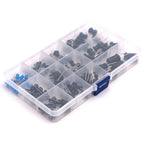 145PCS/Sets 8*10mm Inductance Power Inductor Kit 4.7UH 10UH 22UH 33UH 47UH 68UH 100UH 220UH 330uh 470uh 680uh 1MH 10MH Inductors