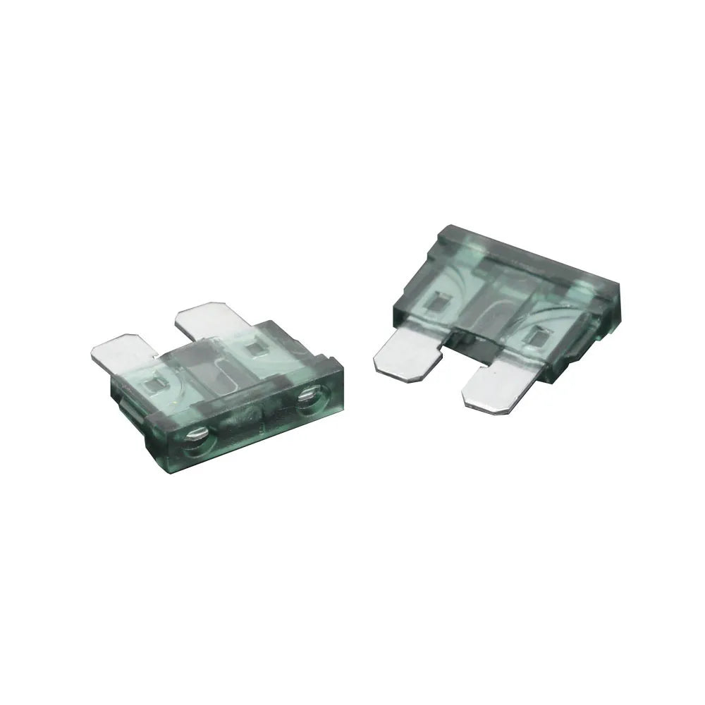50PCS Medium Standard Blade Fuse Insert ZINC Pins 1A 2A 3A 5A 7.5A 10A 15A 20A 30A 40A 50A Refitted For Auto Car Truck