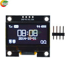 1-5PCS 1.3" IIC Digital OLED Display Module Serial 128x64 SSH1106 White Blue LCD LED Screen Board I2C Communicate for Arduino