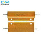 0.5R 1R 2R 4R 6R 8R 10R 20R 100W 5% +5% -5% Aluminum Shell Housed Case Power Wirewound Resistor 0.5/1/2/4/6/8/10/20/50/100 Ohm