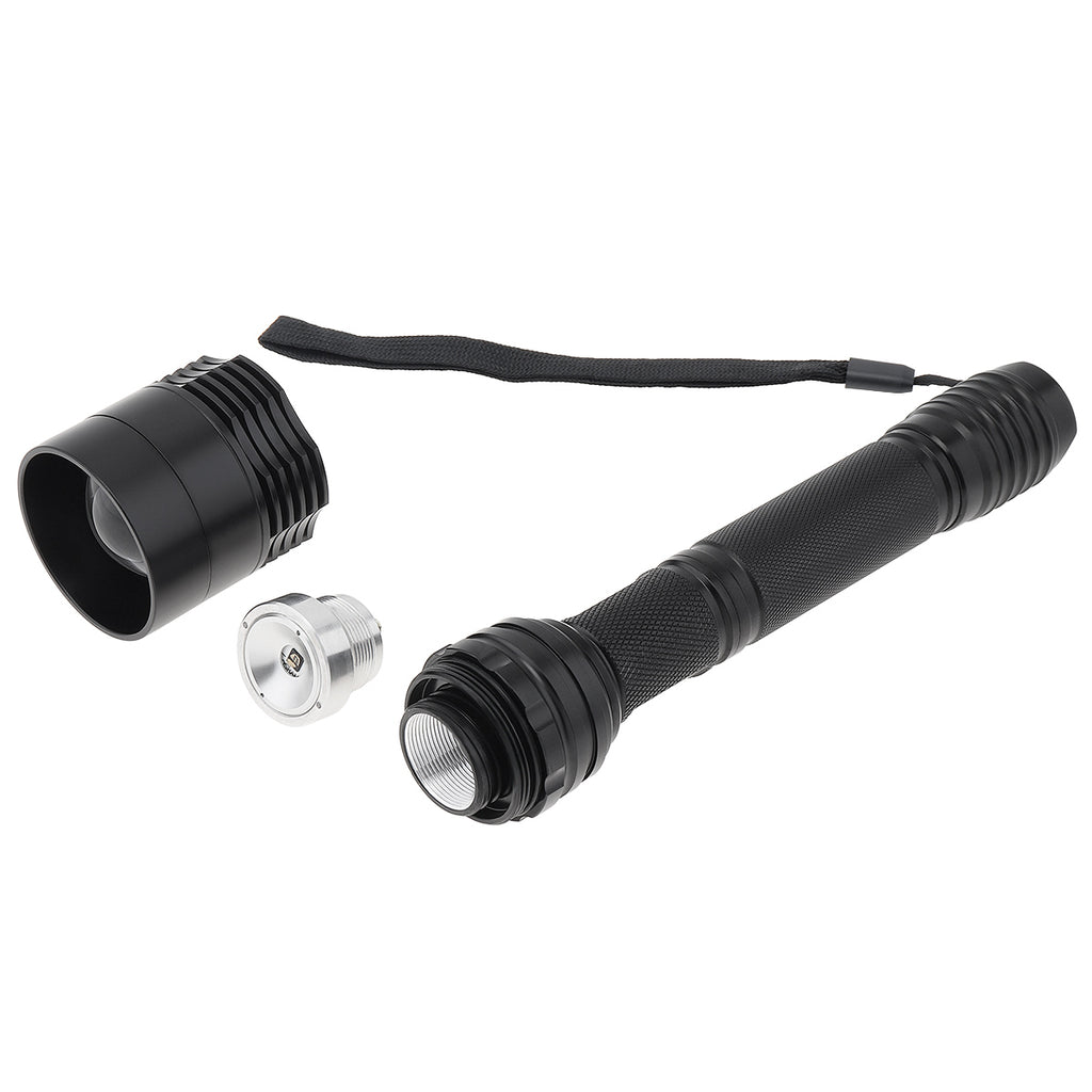 SecurityIng  Infrared Flashlight  IR 850nm 940nm T50 LED Zoomable Hunting Light Torch Long Range 18650 for Night Vision Device