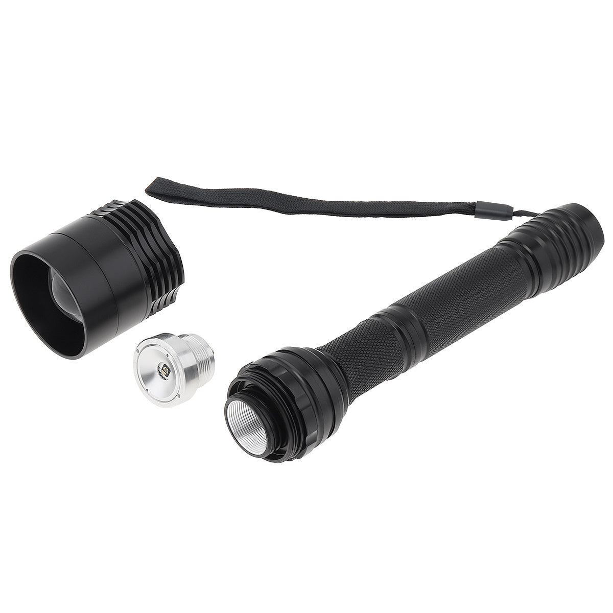 SecurityIng  Infrared Flashlight  IR 850nm 940nm T50 LED Zoomable Hunting Light Torch Long Range 18650 for Night Vision Device