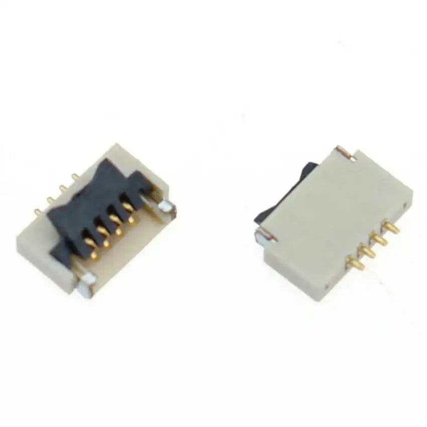 JCD 2 Piece FPC Connector For Switch NS Joy Con PCB Board Flex Cable Connector Socket Clip Spare Parts