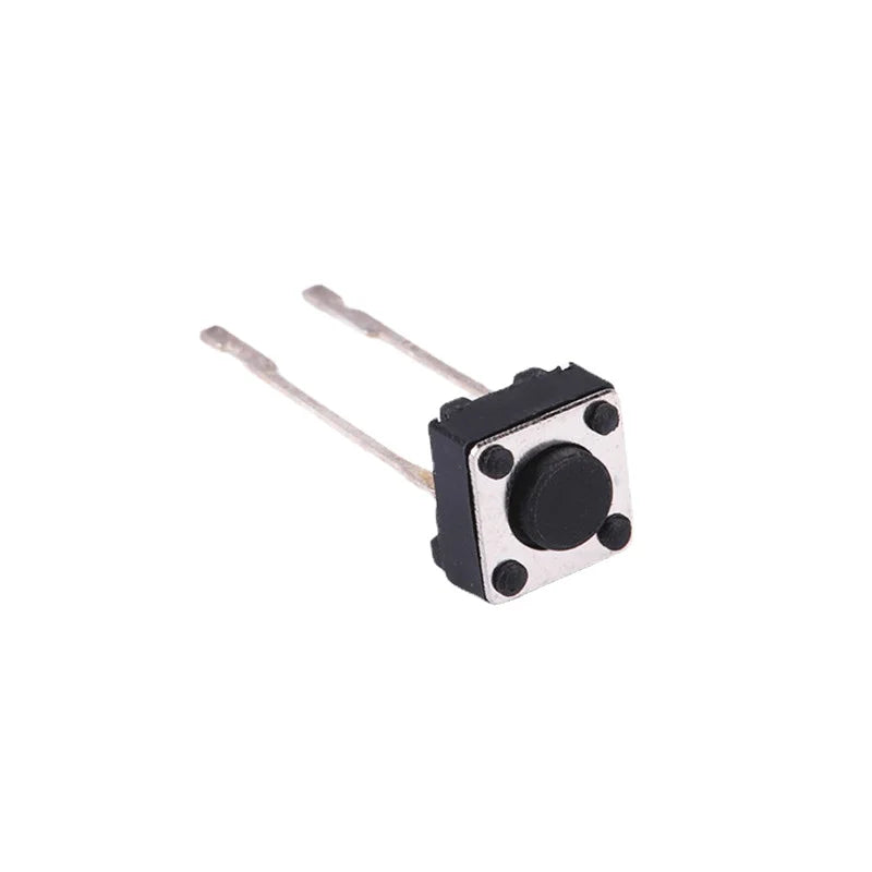 50pcs Tactile Push Button Switch 6x6x5mm 2pin Touch Push Button Long Needle Momentary Switch Micro Push Tact Switch