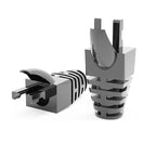(50pcs/pack) Network RJ45 Cable Boots Plastic Protective Sleeve Strain Relief For Cat5e Cat6 Modular Plug Protection