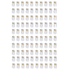 RJ45 Connectors Cat6 RJ45 Pass Through Connector, Cat6/Cat5e Connectors, Ethernet Cable Crimp Connectors Network Plug Set