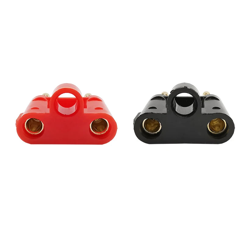 10Pcs/5Pair Double Row 4mm Banana Plug Audio Speaker Connector Twin Banana Plug Amplifier Terminal Couple Banana Socket Adapter