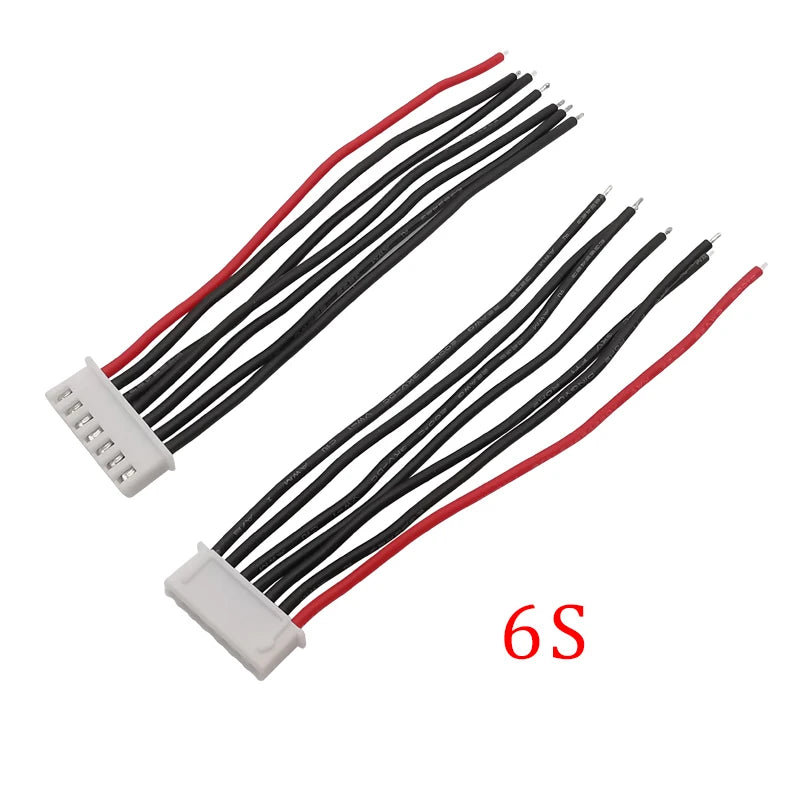 5Pcs 1S 2S 3S 4S 5S 6S 7S Lipo Battery Balance Charger Cable Wire IMAX B6 Balance Cable Connector 2.54mm JST-XH Cable for RC