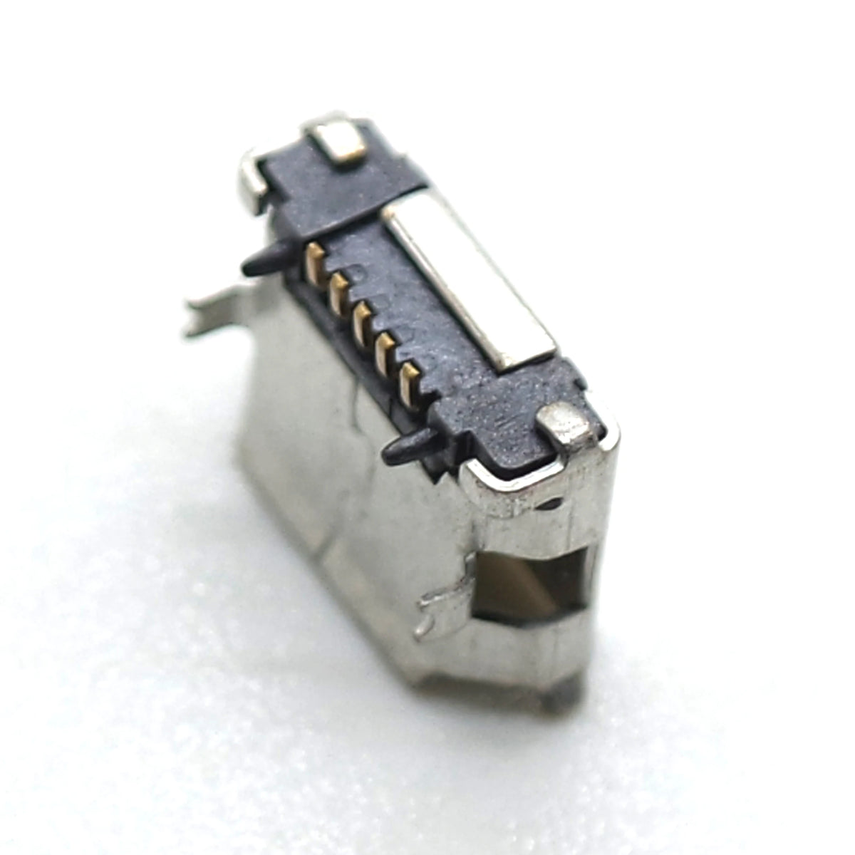 10pcs Micro USB 5P Type B Female Jack Socket SMD Surface Mount 5 Pin PCB Charging Data Connector for Android Phone Power Bank