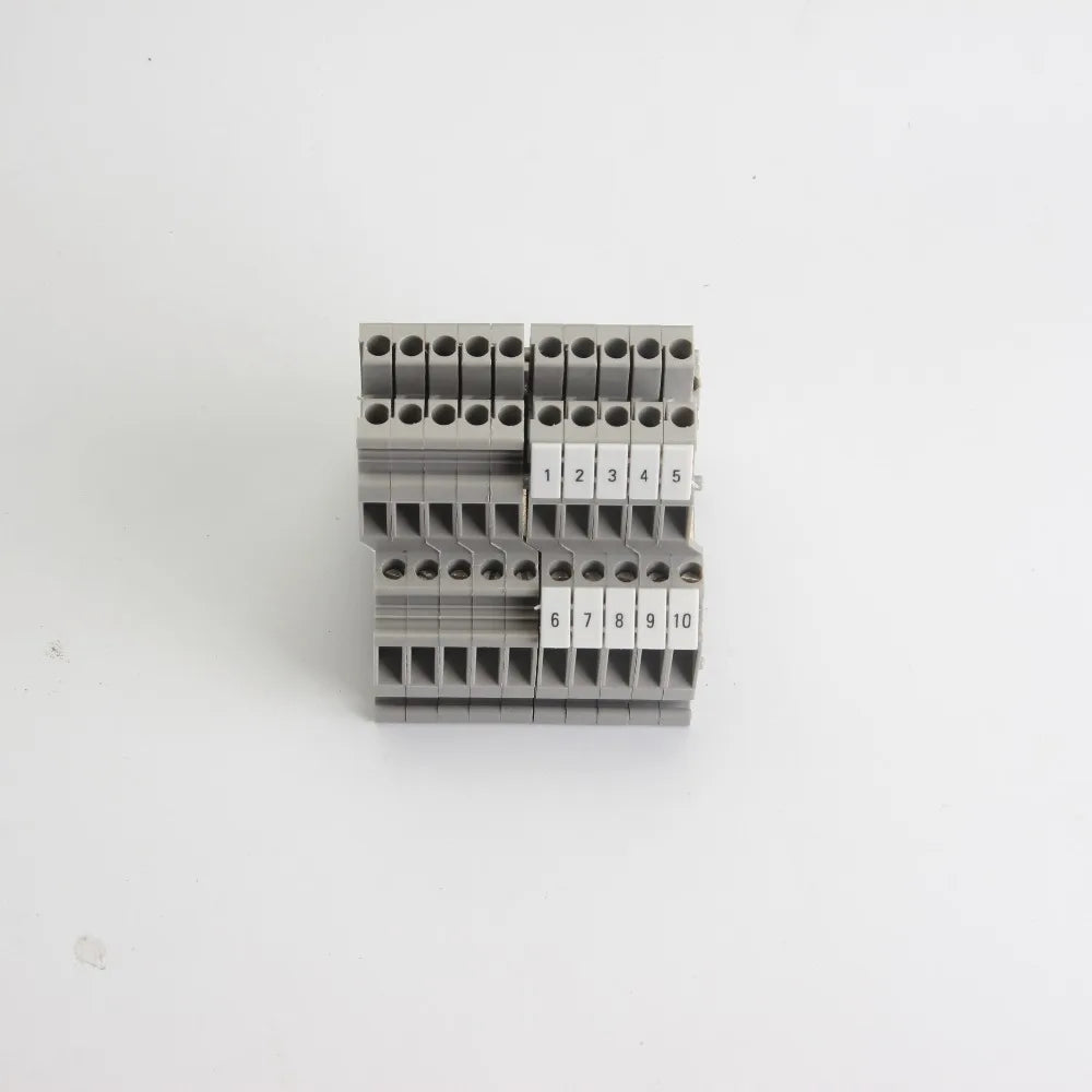 50pcs / box UKk3 DIN rail universal class PCB Terminal blocks double-deck