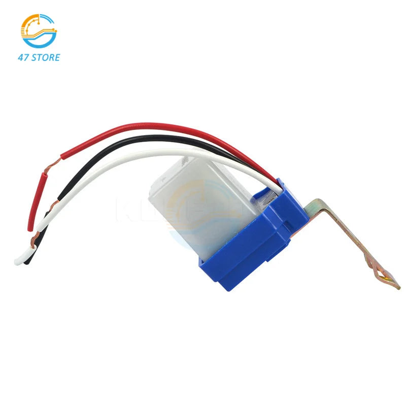 Automatic On Off Photocell Street Lamp Light Switch Controller DC12V AC 220V 50-60Hz 10A Photo Control Photoswitch Sensor Switch