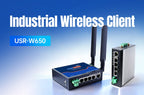 PUSR Serial RS485/RS232 to Ethernet/WiFi 2.4G&5.8G Dual Band WiFi 5Gigabit Port CAN Protocol Converter Modbus RTU to TCP W650