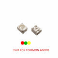 3528 RGY LED Red + Green + YELLOW Common Anode / Cathode Water Clear Plcc-4 20mA SMD LED LIGHT BEADS LAMPS  3.5*2.8*1.9MM