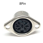 5/10Pcs Keyboard Socket DIN S Terminal Connector Female Jack Mount Adapter 3P 4P 5P 6P 7P 8P Computer MIDI Cable Solder Adapter