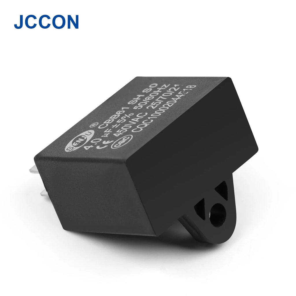 2Pcs CBB61 Air Conditioner External Fan Start Capacitor Motor Run Capacitor 450V 1UF 1.2UF 1.5UF 2UF 2.5UF 3UF 3.5UF 4UF 4.5UF