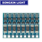 3S 4S 5S 6S 7S 8S 21V 4.2v Li-ion Balancer 18650 Balncing Full Charge Battery Balance Function Protection Board
