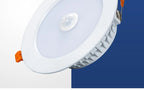 LED Downlight Smart Infrared Induction LED Ceiling Spot light 3W 5W 9W 18W 20W 220V Motion Sensor Recessed Round LED Panel Light
