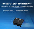 E810-DTU-V2.0 RS485 RS232 to Ethernet RJ45 Serial Port Server Wireless Transceiver Modem Full Duplex Module