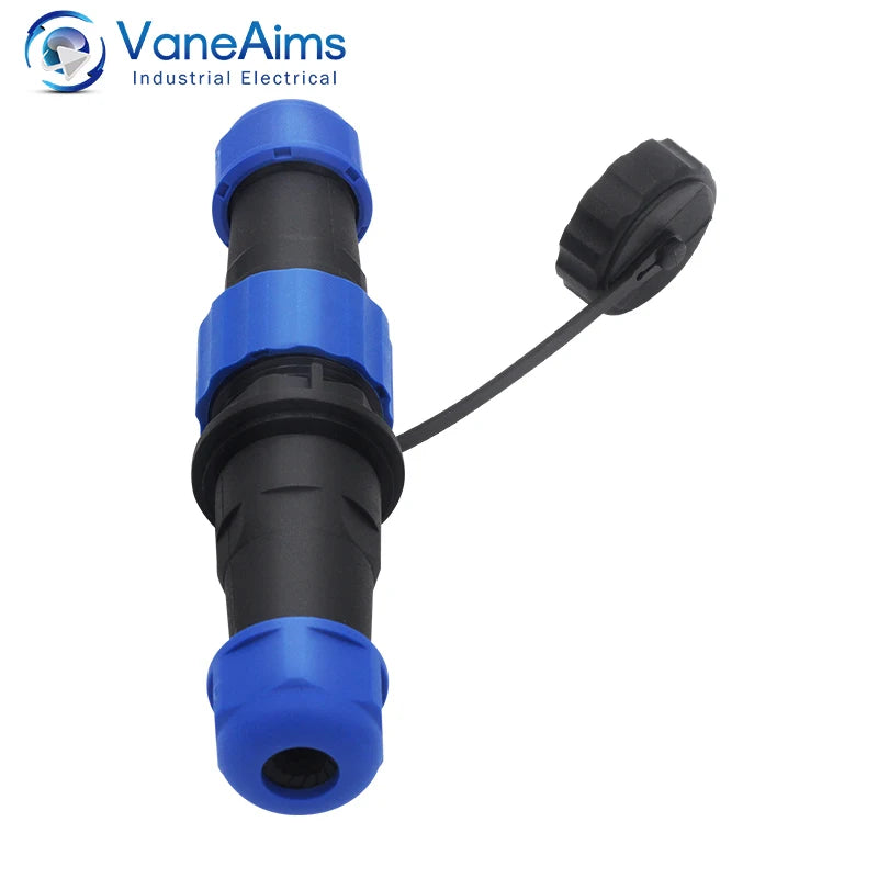 Waterproof Connector SP16-2/3/4/5/6/7/8/9 Pin Plastic Aviation Socket Plug Wire Terminal Block Welding Type