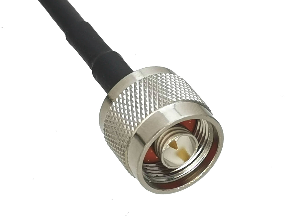 1pcs RG58 N Male Plug to BNC Male Plug RF Coaxial Connector Pigtail Jumper Cable New 6inch~5M