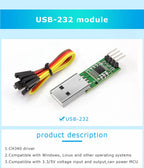 WitMotion USB-UART 6-In-1 Converter, Multifunctional USB-TTL/RS485/232, TTL-RS232/485,232-485)Serial Adapter, CH340/ CP2102 Chip