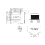 0.96 inch OLED SPI/IIC Serial White/Blue/Yellow OLED Display Module 128X64 I2C SSD1306 12864 LCD Screen Board GND VDD SCK SDA