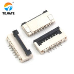 10PCS FFC/FPC Connector Flat Cable Socket 1.0MM Adapter 4/6/8/10P Down Flip Type Plug Kit