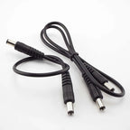 12V 3A DC male to male Power supply diy cord cable 5.5 x 2.1mm Male CCTV Adapter Connector Power Extension Cords 0.5M/1M/2M