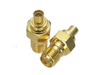 1Pcs SMA to SMB / MCX / MMCX / SMC / CRC9 / TS9 / SMA / IPX U.fl Male plug & Female jack RF Coaxial Adapter connector Converter
